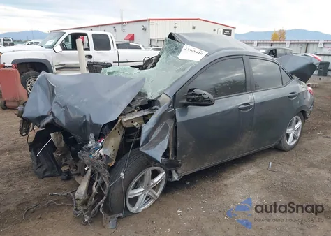 2014 Toyota Corolla Le из США, поврежденный, VIN 5YFBURHE8EP163445